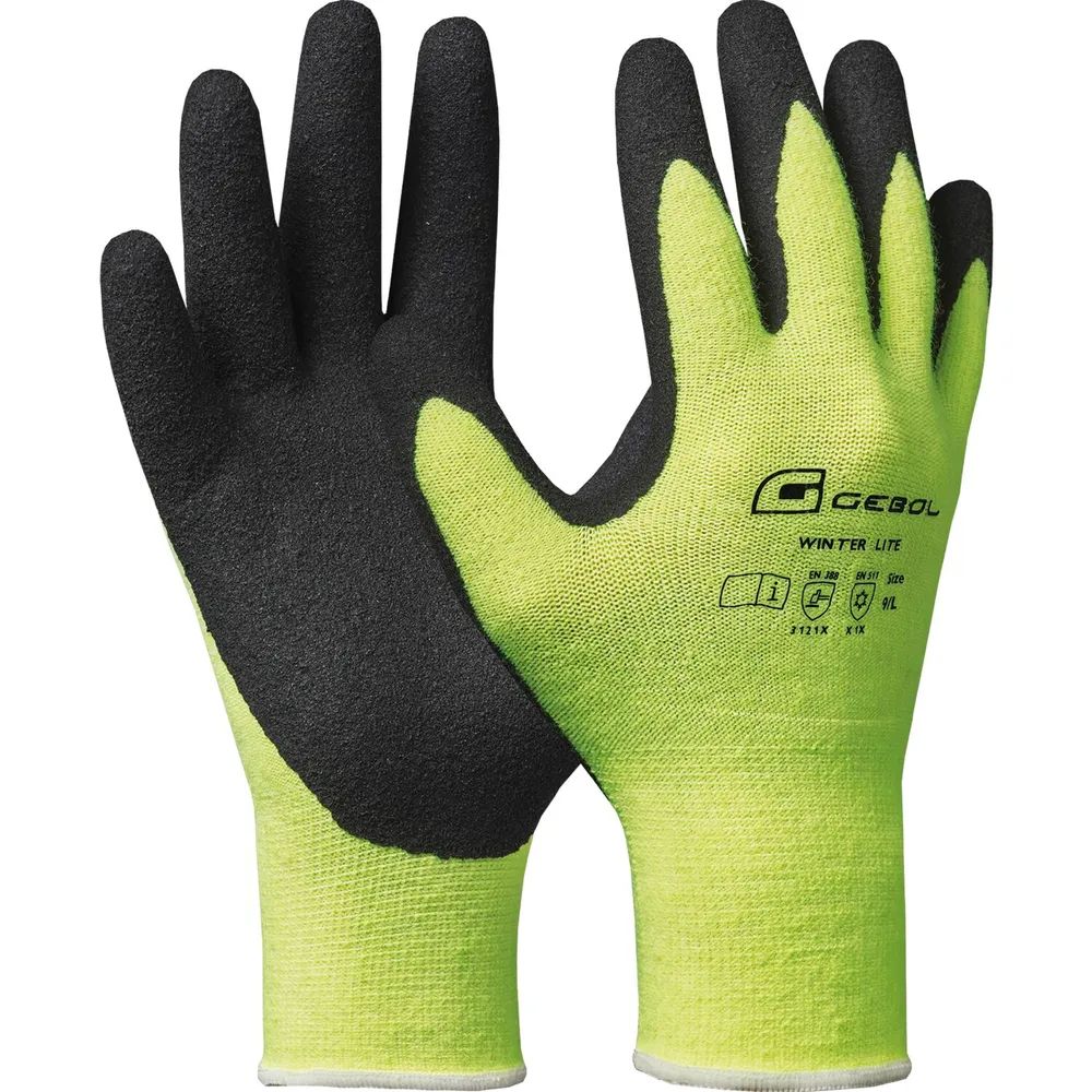 GEBOL Schutzhandschuh Winter Lite Größe 9