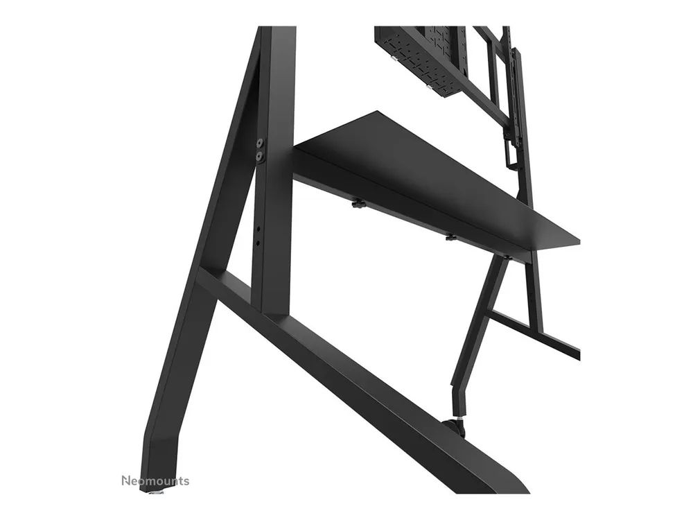 Neomounts FL50-575BL1 - Wagen - robust - für Displayständer - Bodenständer - verriegelbar - Stahl - Schwarz - Bildschirmgröße: 178.1-301.4 cm (65"-110")