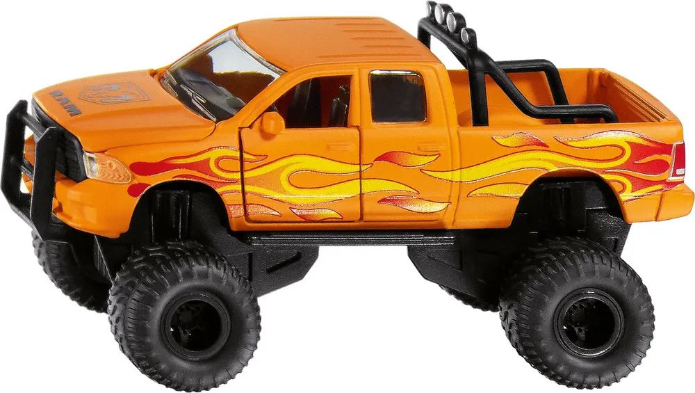 Siku SUPER RAM 1500 mit Ballonreifen orange