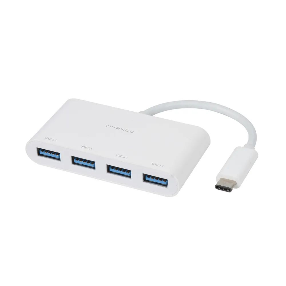 VIVANCO USB-C Superspeed HUB 4-port