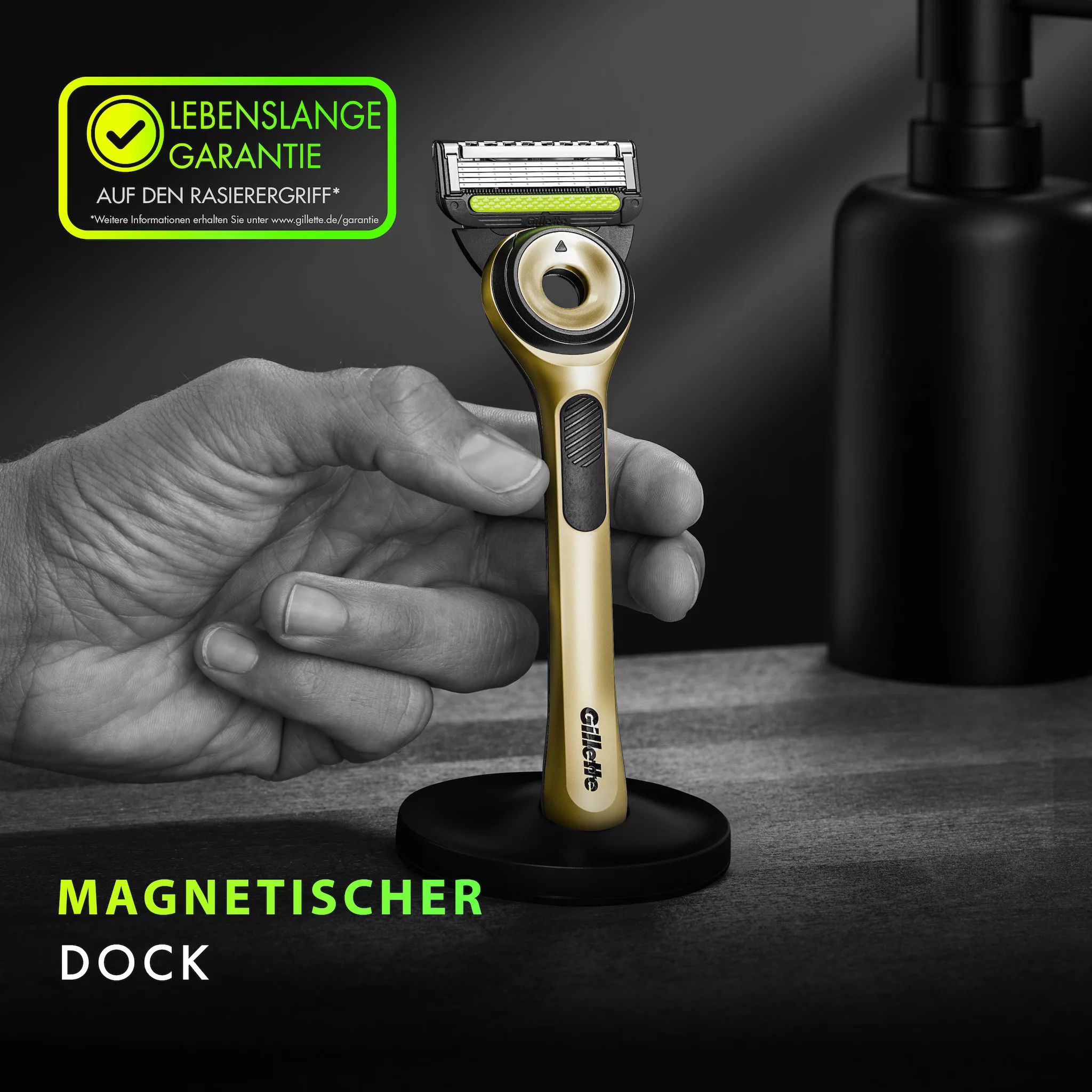 Gillette Labs Gold Systemklingen 