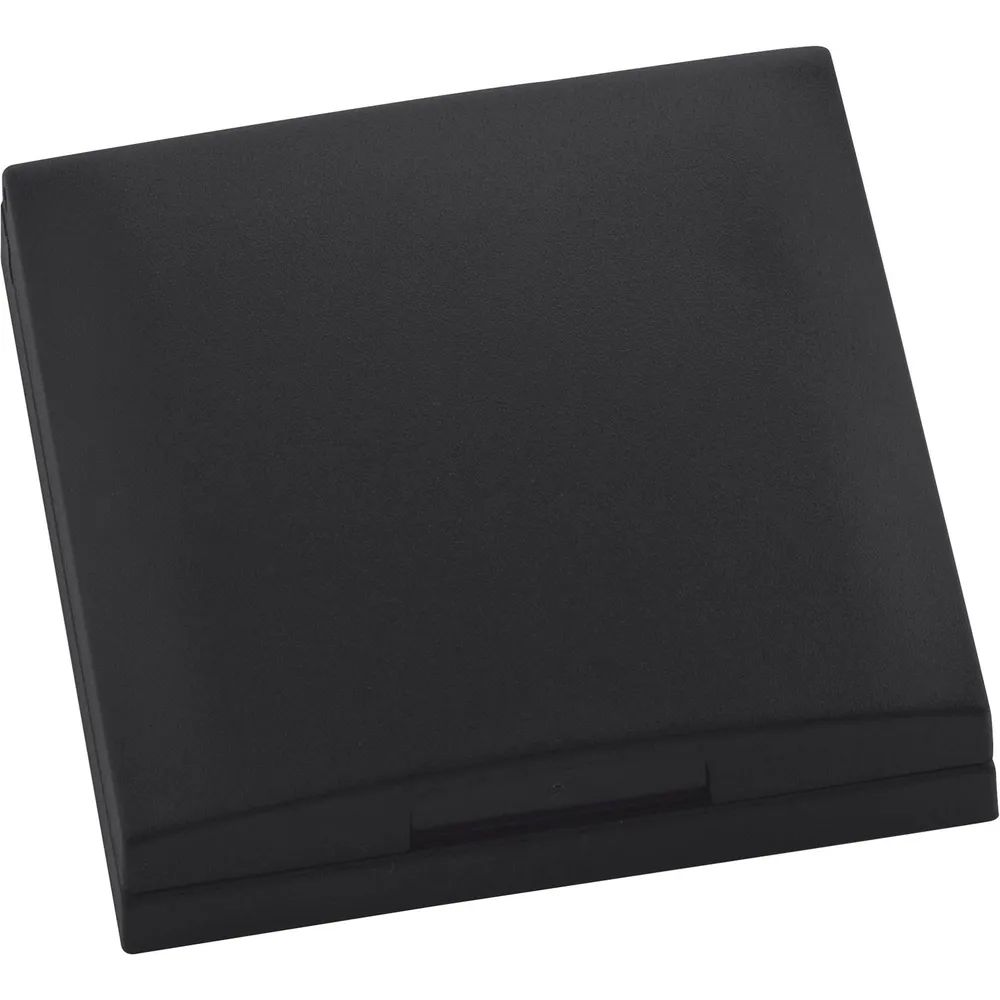 BERKER Integro Flow/Pure Rahmen 1-fach mit Klappdeckel schwarz matt