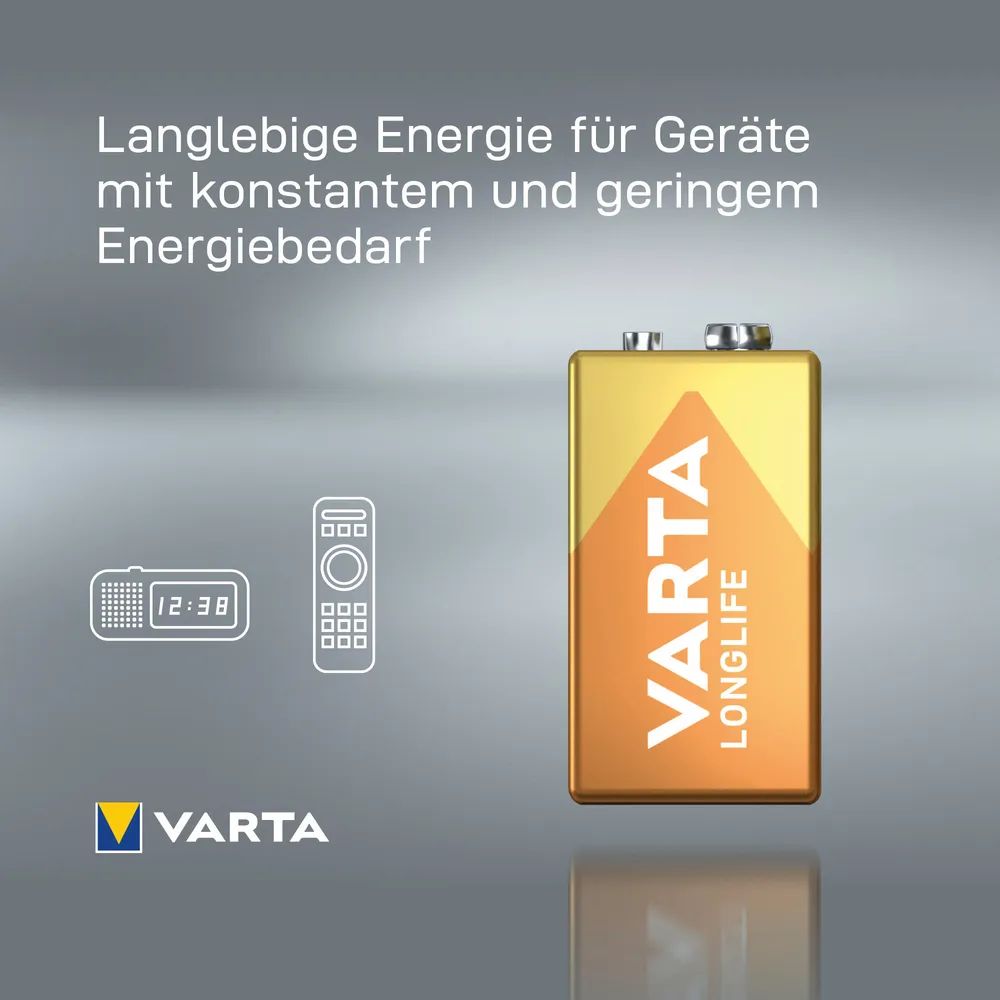 VARTA LONGLIFE 9V Blister 1