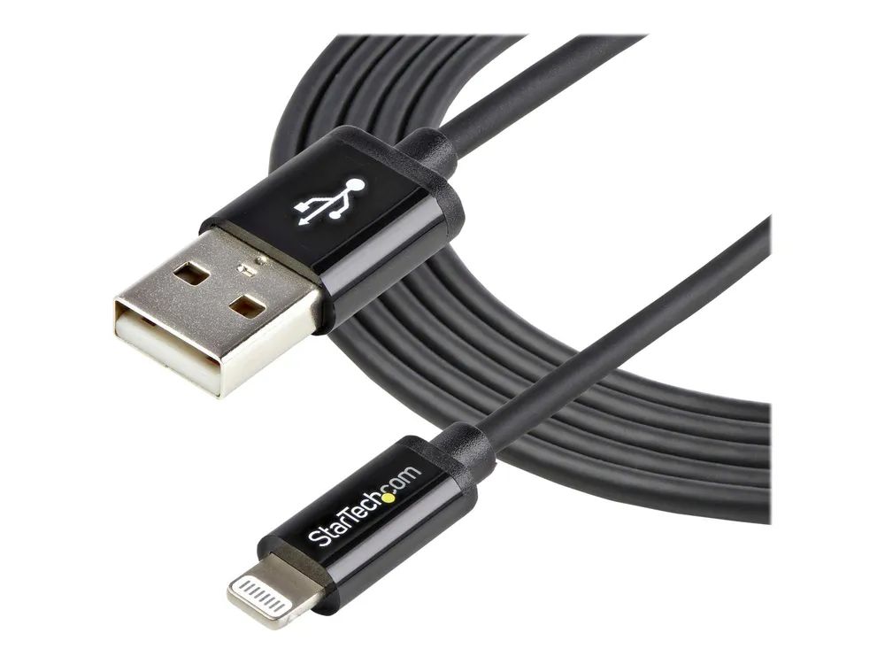 StarTech.com 2m Apple 8 Pin Lightning Connector auf USB Kabel