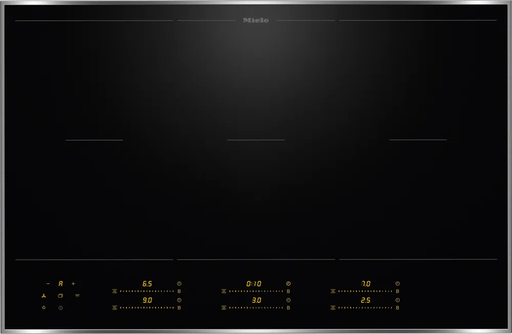 Miele Induktionskochfeld KM 8585 FR Edelstahlrahmen