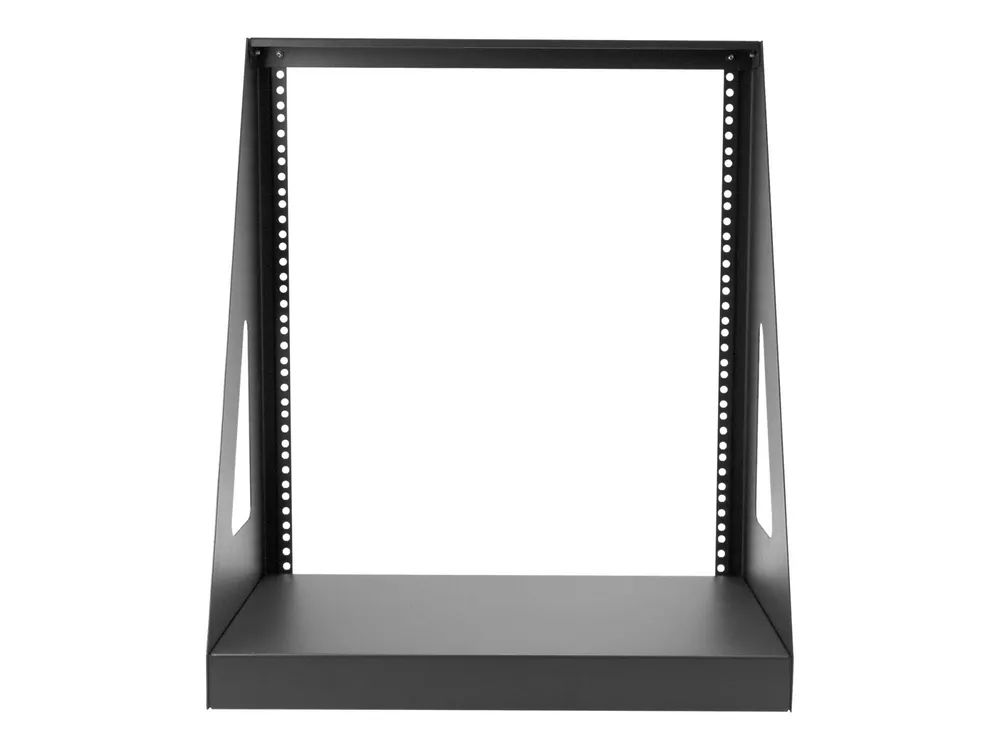 StarTech.com 2POSTRACK12 2 Pfosten Schwerlast Rack (Open Frame Server Rack, 12HE)