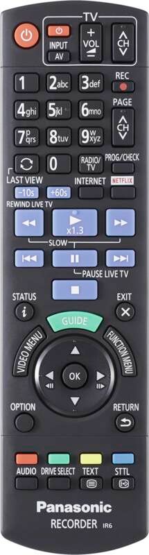 Panasonic Blu-ray Disc Recorder DMR-UBC70EGS