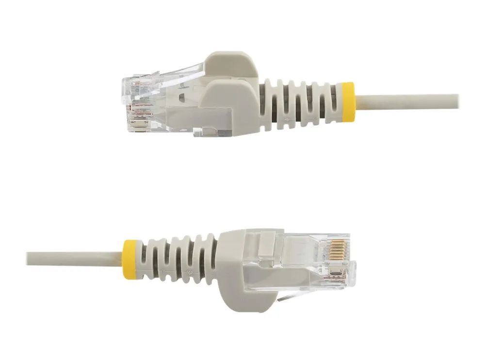 StarTech.com 2 m Cat6-Kabel - Grau - Schlankes Cat6-Patchkabel - Snagless - Patch-Kabel - RJ-45 (M)