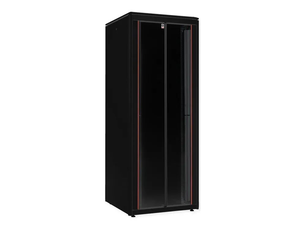 ROLINE Pro - Schrank Netzwerkschrank - mit Glastür, 800 x 800 mm (B x T)
