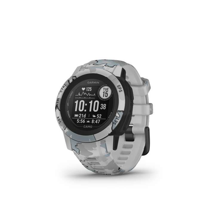 Garmin Instinct 2S Camo Camouflage Grau, 20mm