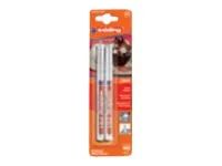 EDDING 751 paint - Marker - permanent - Weiß - Wasserbasierte Pigmenttinte - 1-2 mm (Packung mit 2)