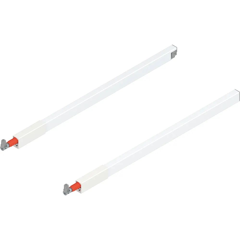 BLUM TANDEMBOX antaro Längsreling Set, NL 500, Seidenweiß