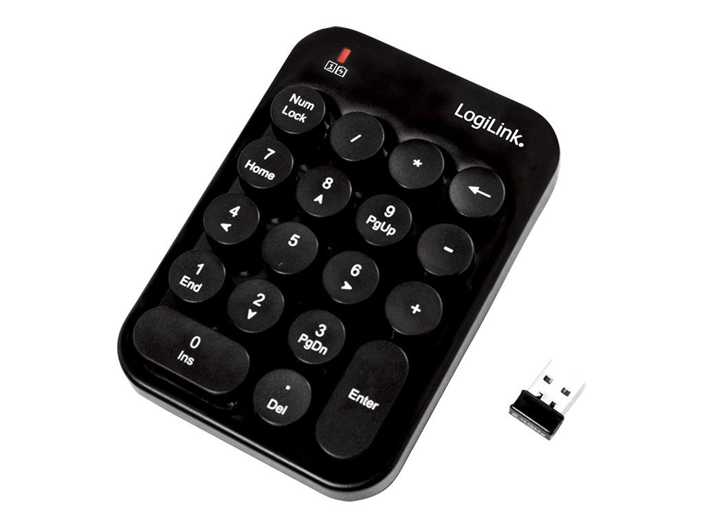 LogiLink Tastatur-und-Maus-Set - kabellos
