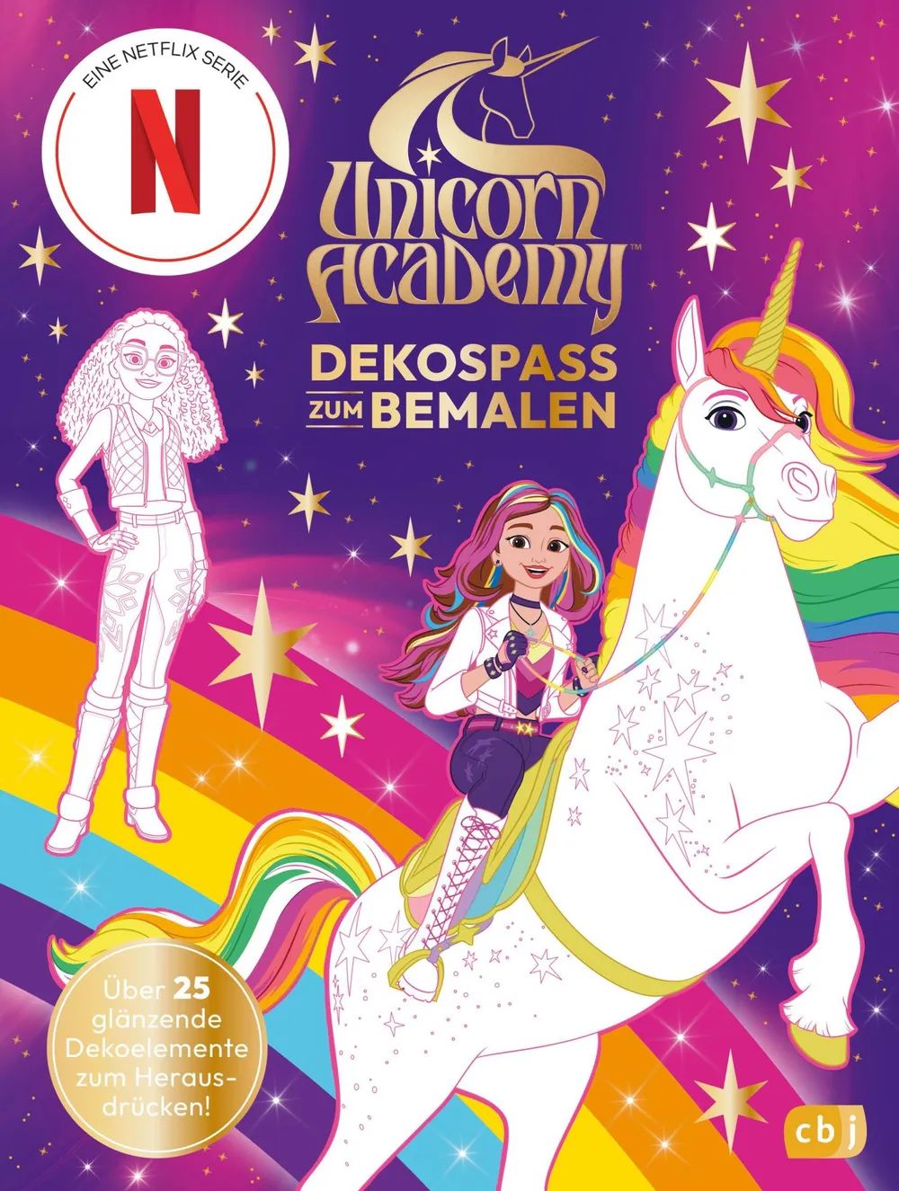 Penguin Random House Verlagsgruppe Unicorn Academy, Dekospaß zum Bemalen