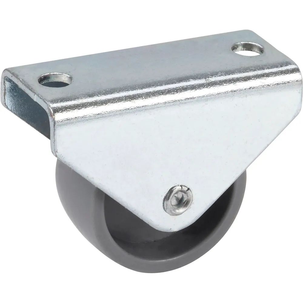 DÖRNER + HELMER Bockrolle Kunststoff-Rad 30 mm 45 kg Platte
