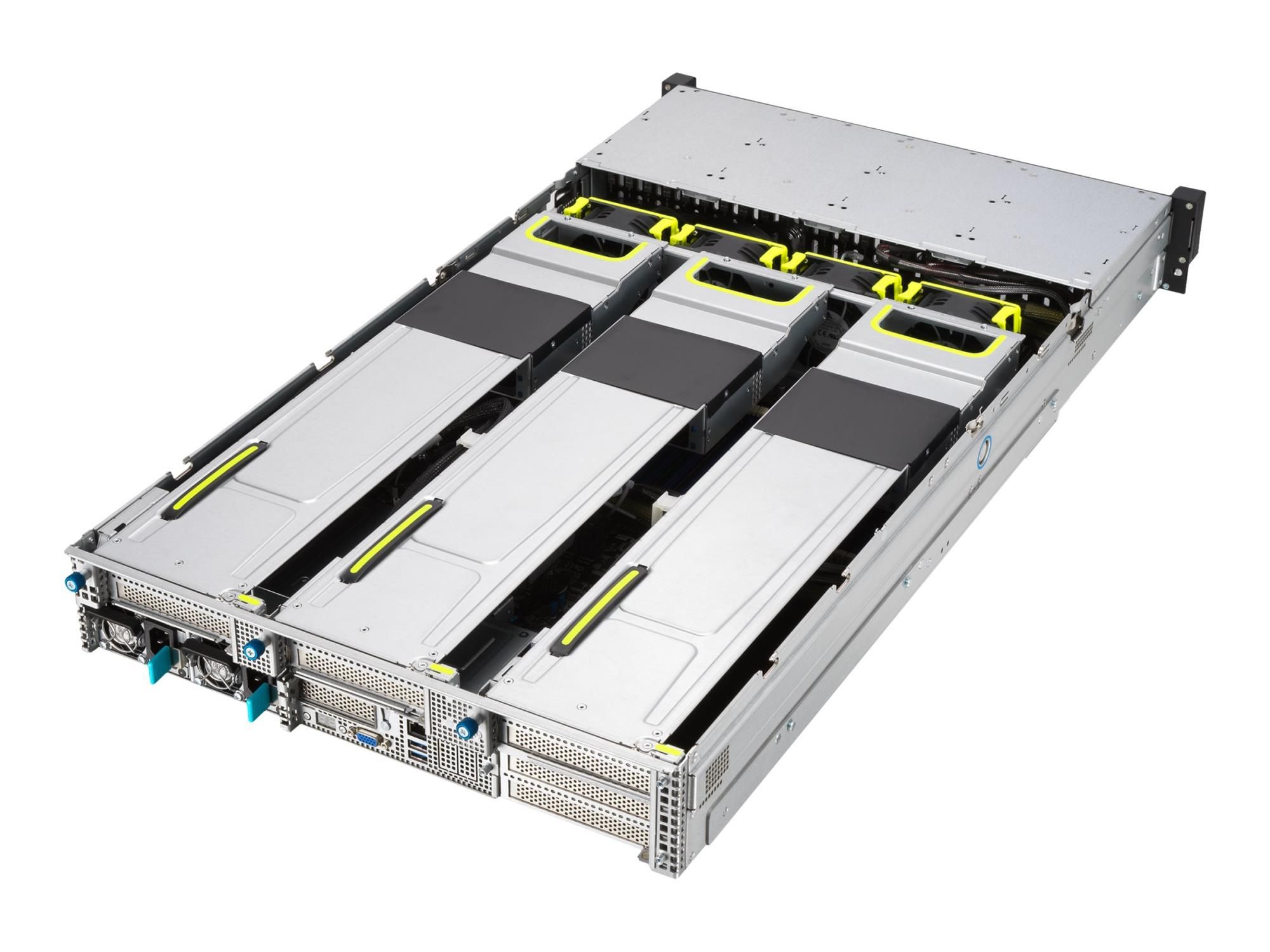 ASUS RS720A-E11-RS24U - Server - Rack-Montage - 2U - zweiweg - keine CPU - RAM 0 GB - SATA - Hot-Swap 6.4 cm (2.5")