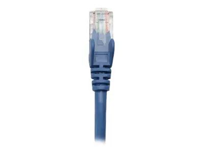 Intellinet Network Patch Cable, Cat5e, 0.5m, Blue, CCA, U/UTP, PVC, RJ45, Gold Plated Contacts, Snagless, Booted, Lifetime Warranty, Polybag - Patch-Kabel - RJ-45 (M)