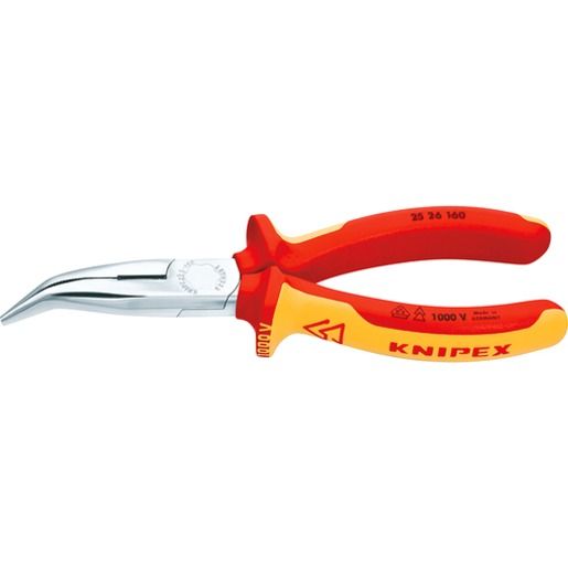 Knipex M. SCHNEIDE GEB.160MM VDE / KNIPEX FLACHRUNDZANGE 25 26 160