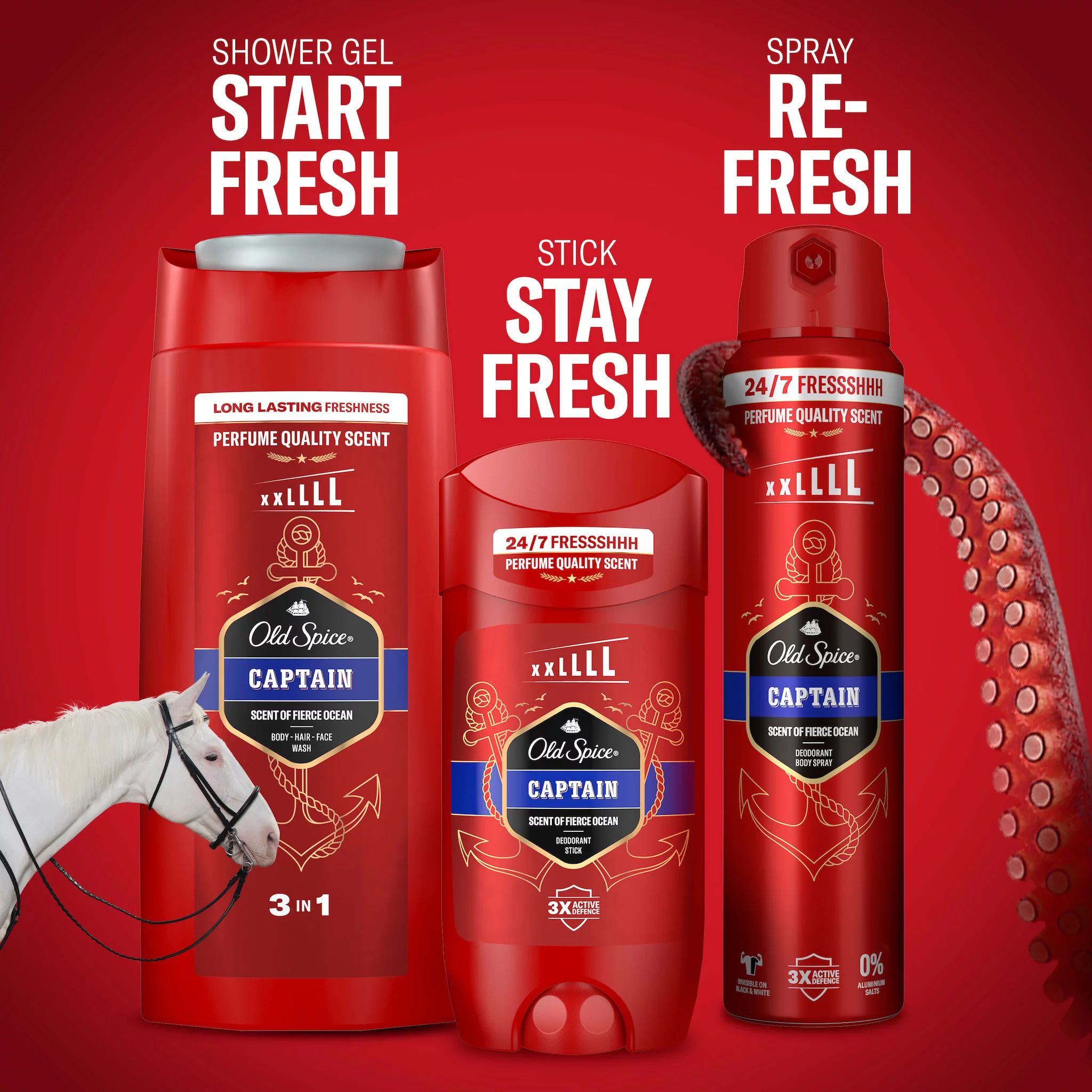 Old Spice Deo Bodyspray Captain*