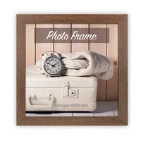 Zep Nelson 5 - Holz - Braun - Einzelbilderrahmen - Tisch - Wand - 20 x 20 cm - Quadratisch