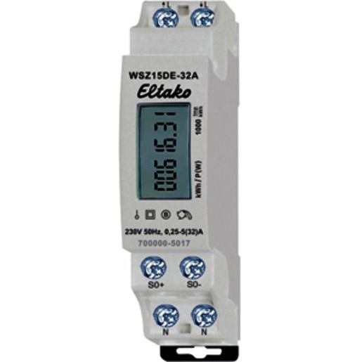 Eltako WECHSELSTROMZÄHLER UNGEEICHT / ELTAKO WSZ15DE-32A 28032615