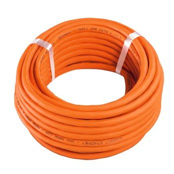 Hama Netzwerkkabel, CAT-7, 10 Gbit/s, S/FTP geschirmt, halogenfrei, Rolle, 25 m