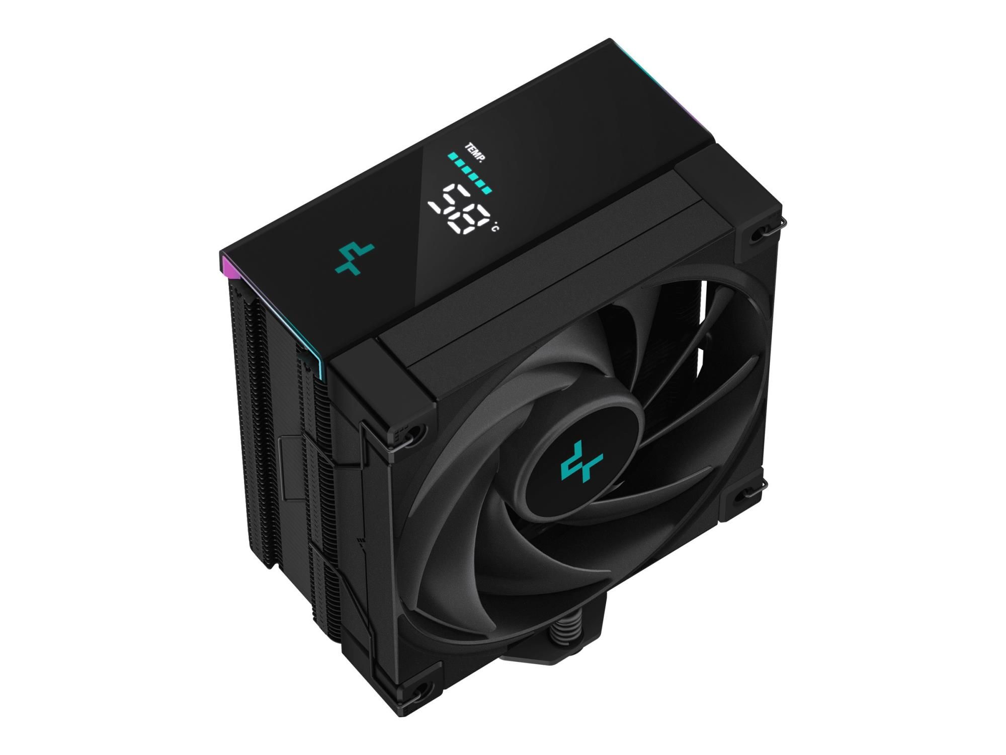 Deepcool AK400 DIGITAL - Prozessor-Luftkühler - (für: LGA1155, LGA1150, LGA1151, AM4, LGA1200, LGA1700, AM5)