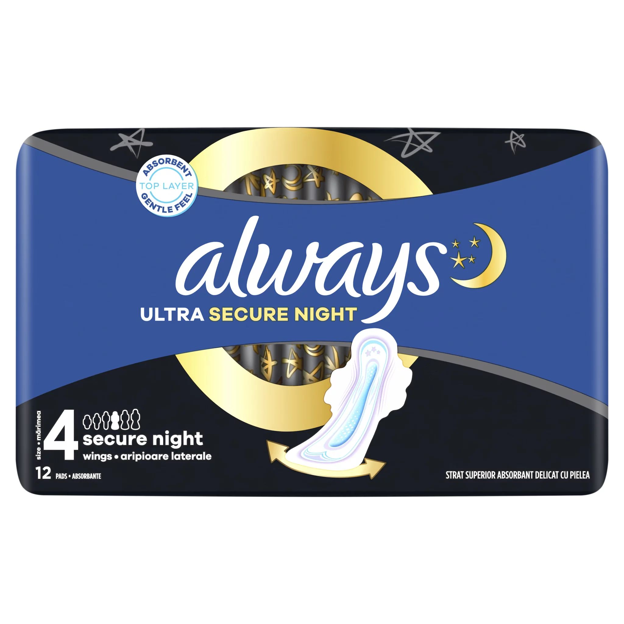 always Ultra Binde Secure Night mit Flügeln 