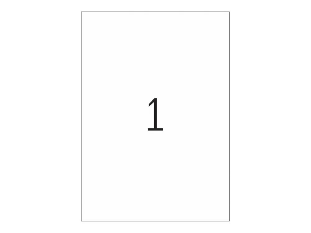 HERMA Special - Glänzend - selbstklebend - durchsichtig - A4 (210 x 297 mm)