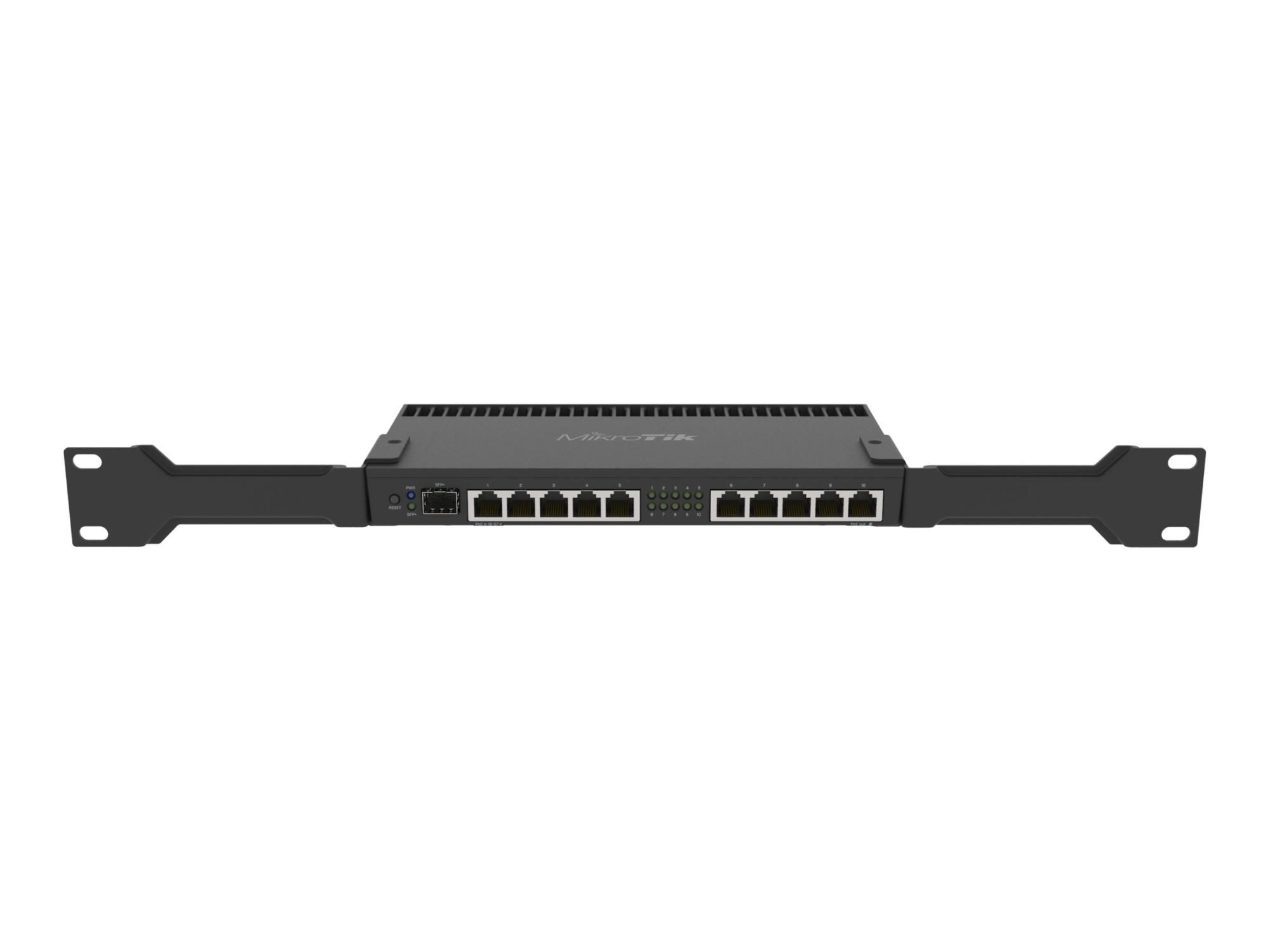 MikroTik RB4011iGS+RM - Router 10GbE