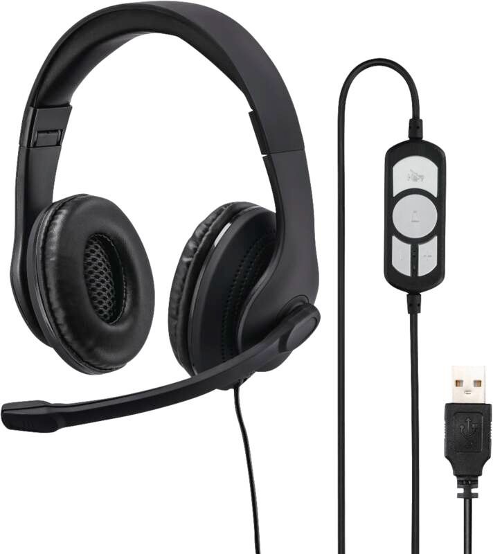 Hama Kopfbügel-Headset 139924 HS-USB300