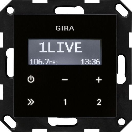 Gira UP-RADIO RDS OHNE LAUTSPRECHER / GIRA 228405