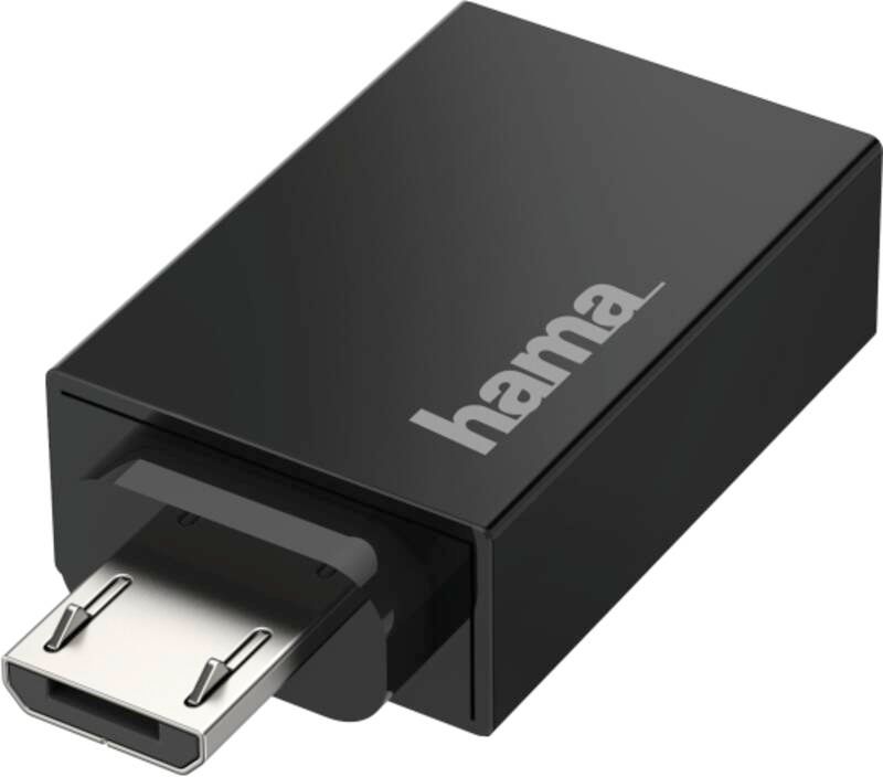 Hama 200307 Micro-USB-Adapter auf USB-A, USB2.0