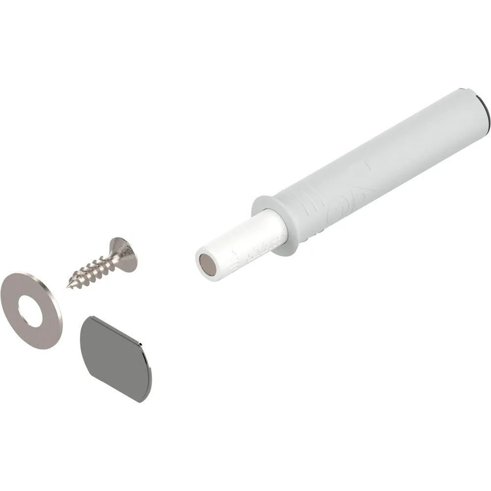 BLUM TIP-ON für Türen 956.1004 Kurzversion mit Magnet, seidenweiß