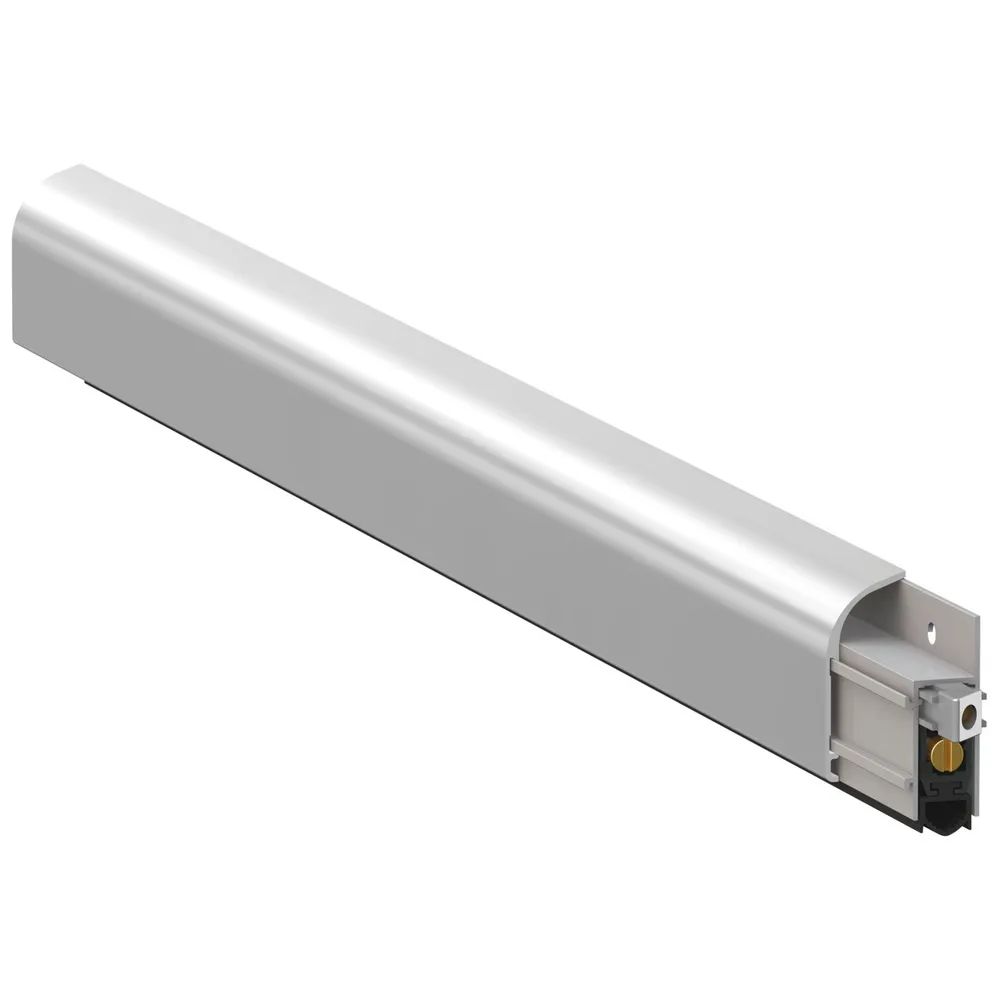 Comaglio Türdichter 1750, Breite 15 mm, Höhe 37,5 mm, Länge 1030 mm, Aluminium natur