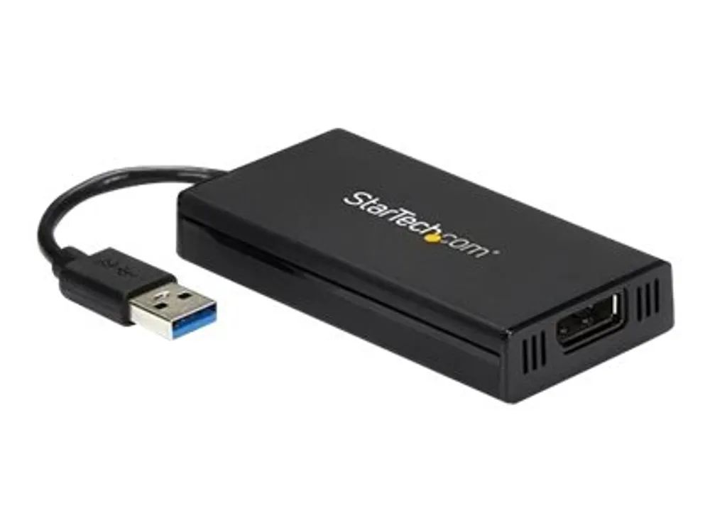 StarTech.com USB 3.0 auf Displayport Adapter - Externe Monitor Grafikkarte DisplayLink zertifiziert - Ultra HD 4k - USB/DisplayPort-Adapter - TAA-konform - USB Typ A (M)
