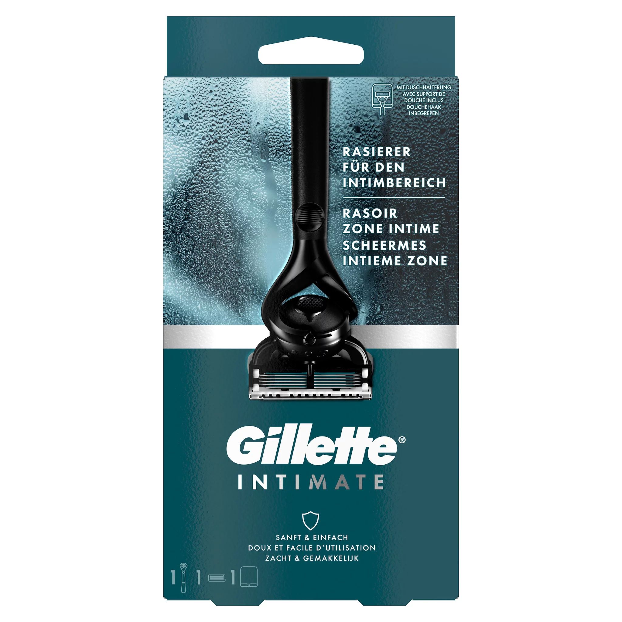 Gillette Intimate Rasierapparat mit 1 Klinge