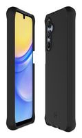 Mobilis Case for Galaxy A16 4G - A16 5G - Solid Black Mat - Soft bag