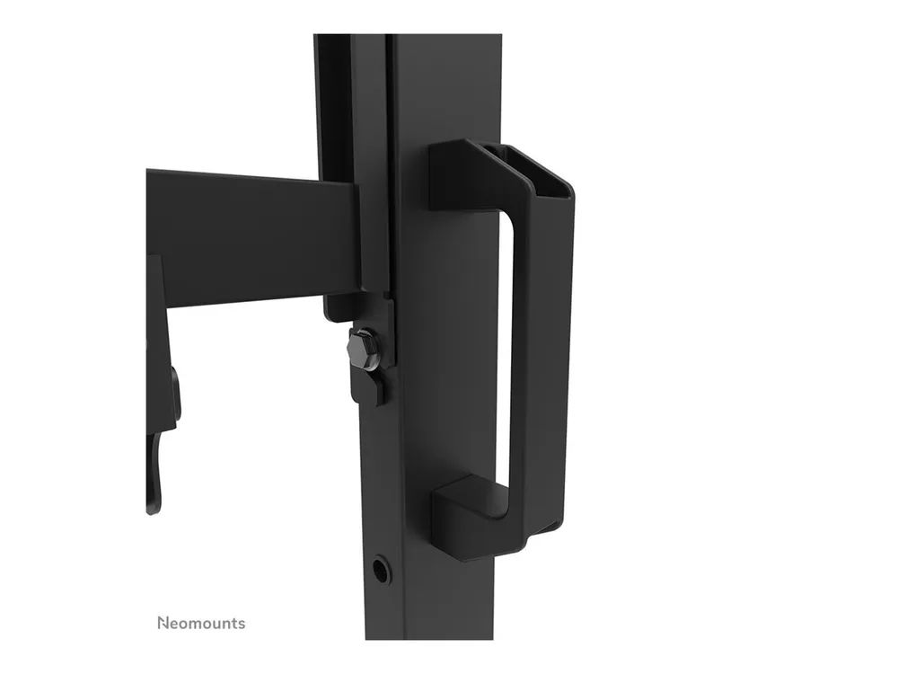 Neomounts FL50-575BL1 - Wagen - robust - für Displayständer - Bodenständer - verriegelbar - Stahl - Schwarz - Bildschirmgröße: 178.1-301.4 cm (65"-110")