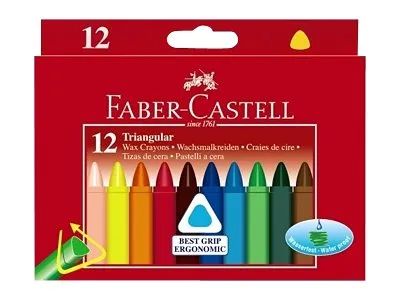 FABER-CASTELL Farbstift - Wachs (Packung mit