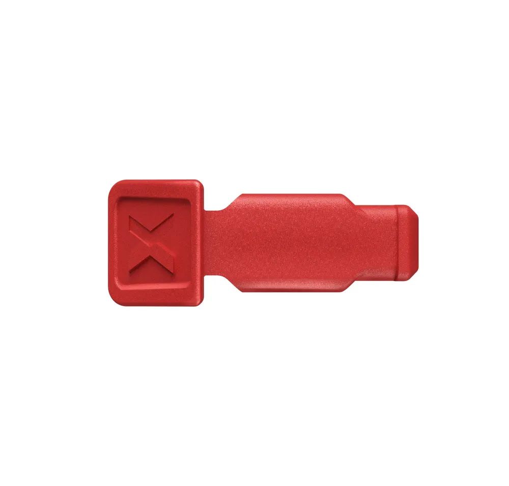 KNIPEX ColorCode Clips rot (10 Stück) 21 mm