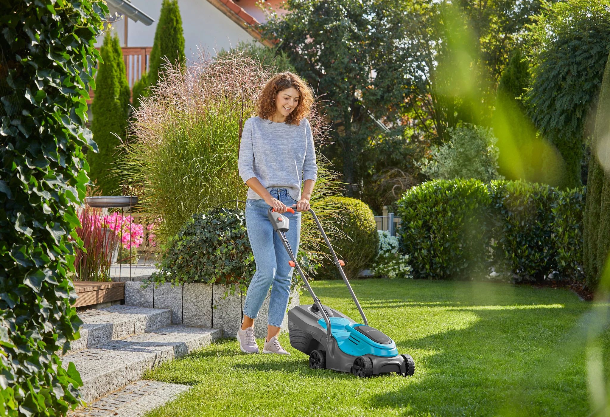 Gardena Akku-Rasenmäher EasyMax 30/18V P4A Ready-To-Use Set