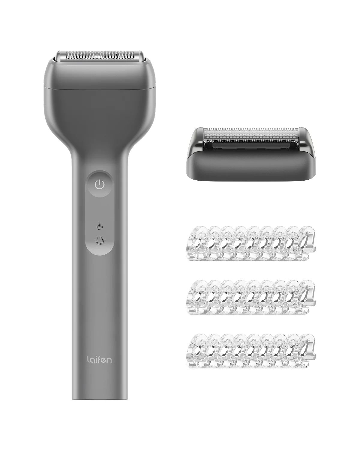Laifen T1 Pro 1-Blade Electric Shaver with Linear Motor - Space Gray Aluminum Alloy