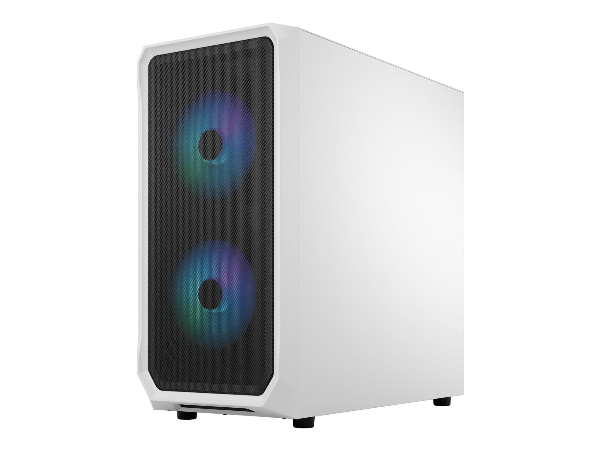 Fractal Design Focus 2 RGB - Tower - ATX - Seitenteil mit Fenster (gehärtetes Glas)