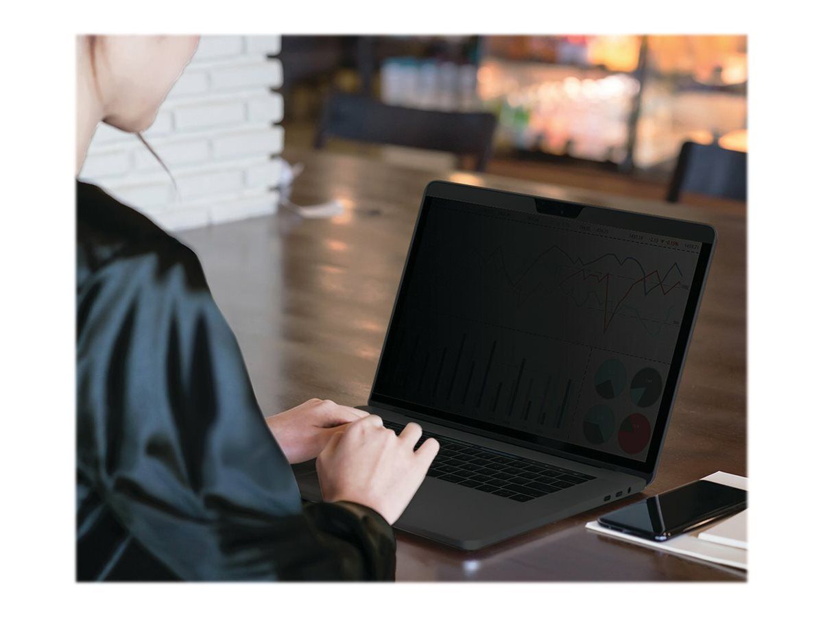 Kensington Blickschutzfilter für Notebook - 2-Wege - entfernbar - 34.3 cm (13.5")