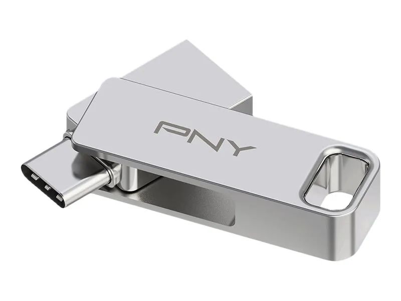 PNY Duo-Link - USB-Flash-Laufwerk - 128 GB