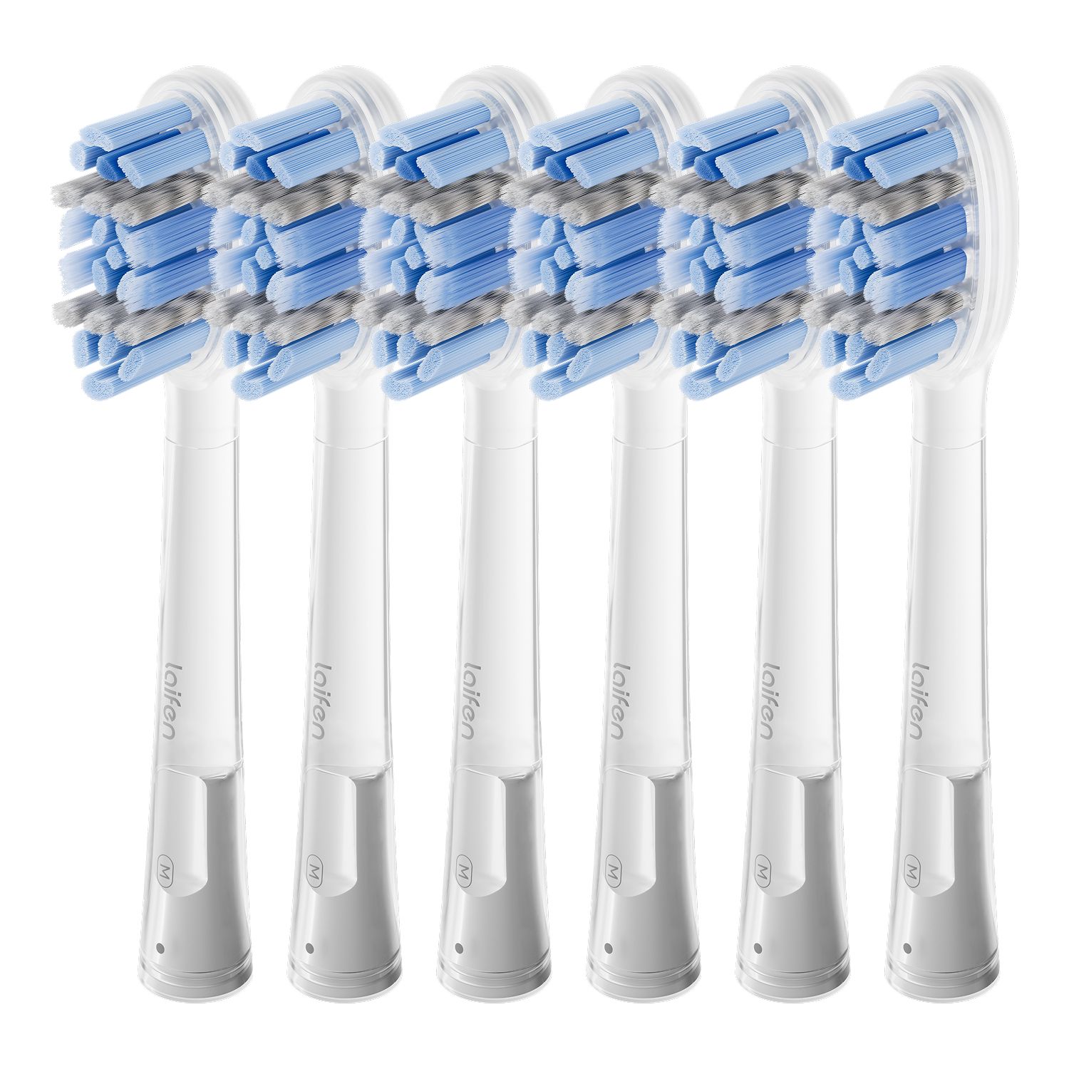 Laifen 2nd Gen Replacement Brush Heads - 6 pack - PRO M