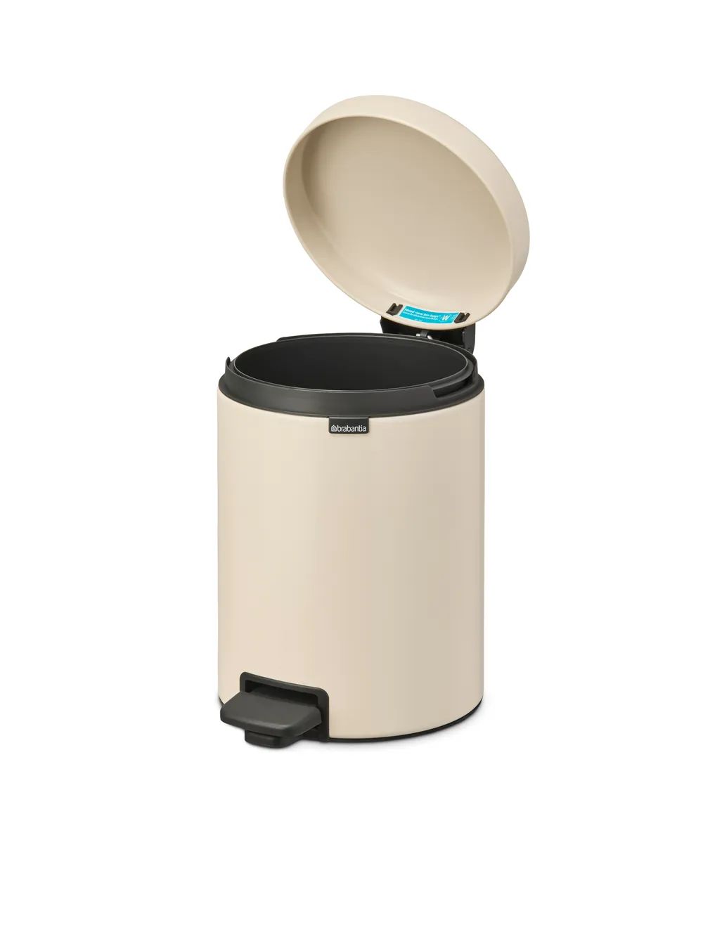 Brabantia NewIcon Treteimer, 5l, Soft Beige