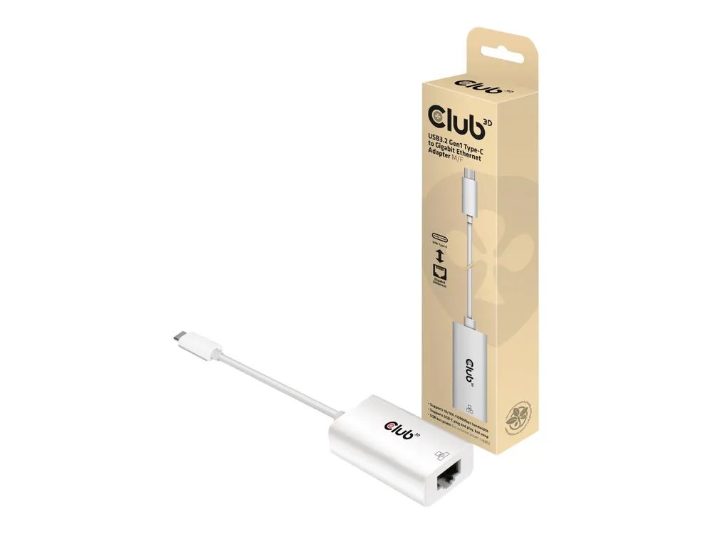 Club 3D CAC-1519 - Netzwerkadapter - USB-C 3.2 Gen 1