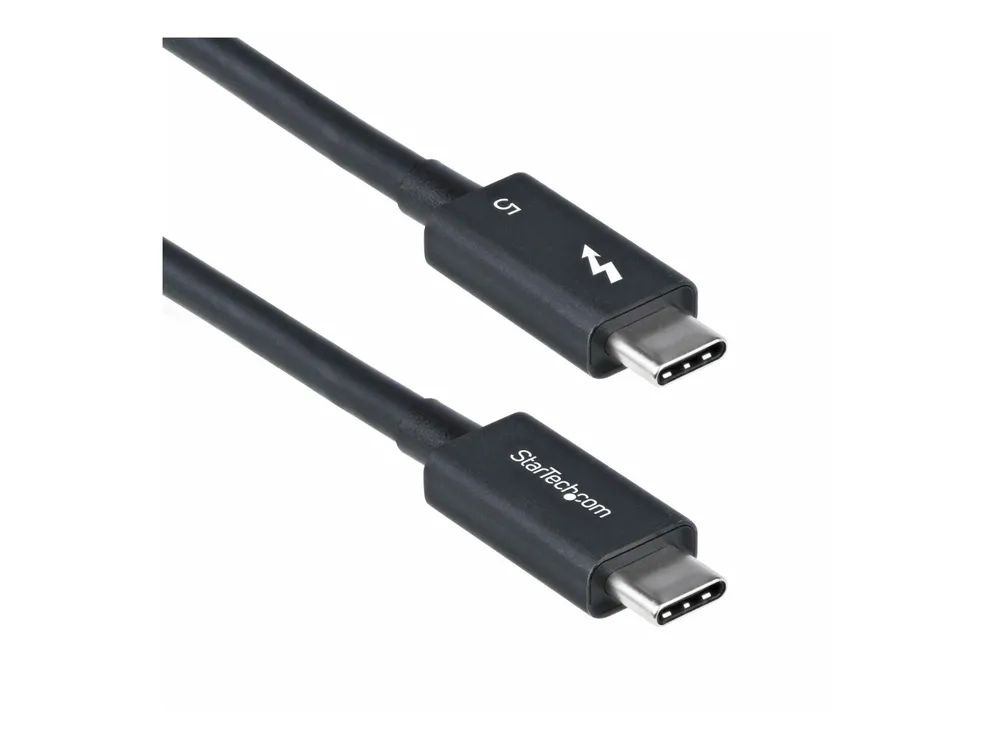 StarTech.com 1.5ft (50cm) Thunderbolt 5 Cable, 80Gbps/120Gbps, Certified - Thunderbolt-Kabel - Thunderbolt 5 (M)